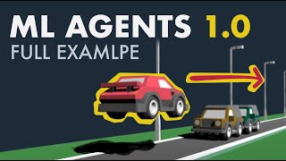 ML-Agents 1.0+ | Create your own A.I. | Full Walkthrough | Unity3D