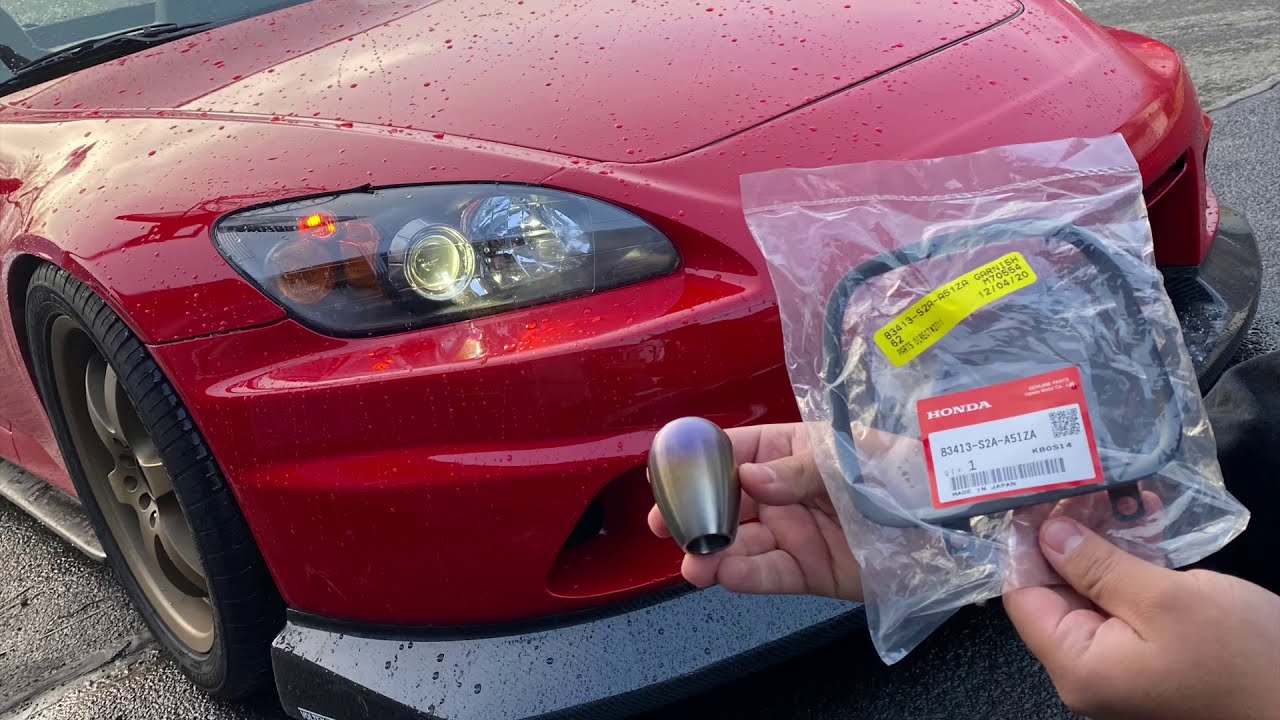 Ap2 S2000 shifter bezel replacement/shift knob