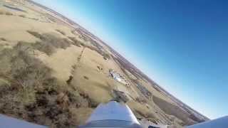CRASH  w/ GoPro ejection E-Flite Apprentice S 15e