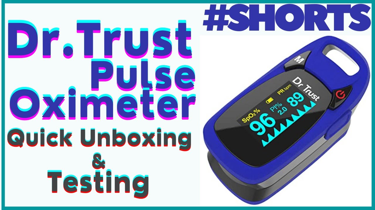 Dr Trust Pulse Oximeter Unboxing and Testing | Professional Series 202
