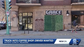 Car Slams Into Third Ward Coffee Shop, Driver Runs From Scene