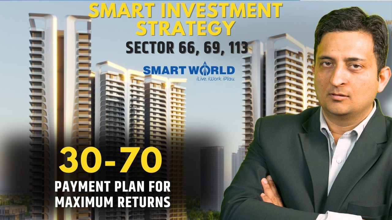 Smart Investment Strategy | Smartworld Sector 66, 113, 69 | 30-70 Payment Plan for Maximum Returns