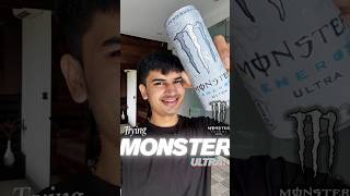 Celebrity Trying WHITE Monster Drink 💀 #shorts Wealth