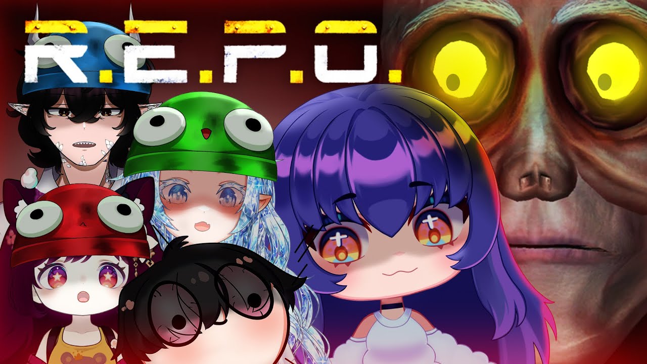 💜Collab Vtubers VS Repo💜 #Vtuber #repo