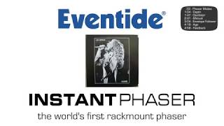 Eventide Instant Phaser MKII Tutorial