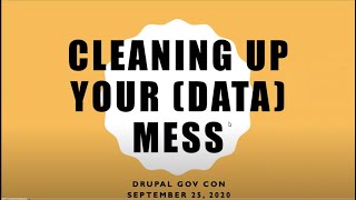 Cleaning Up Your (Data) Mess: Lessons from Dozens of Analytics Audits How Not to Create a Huge Mess