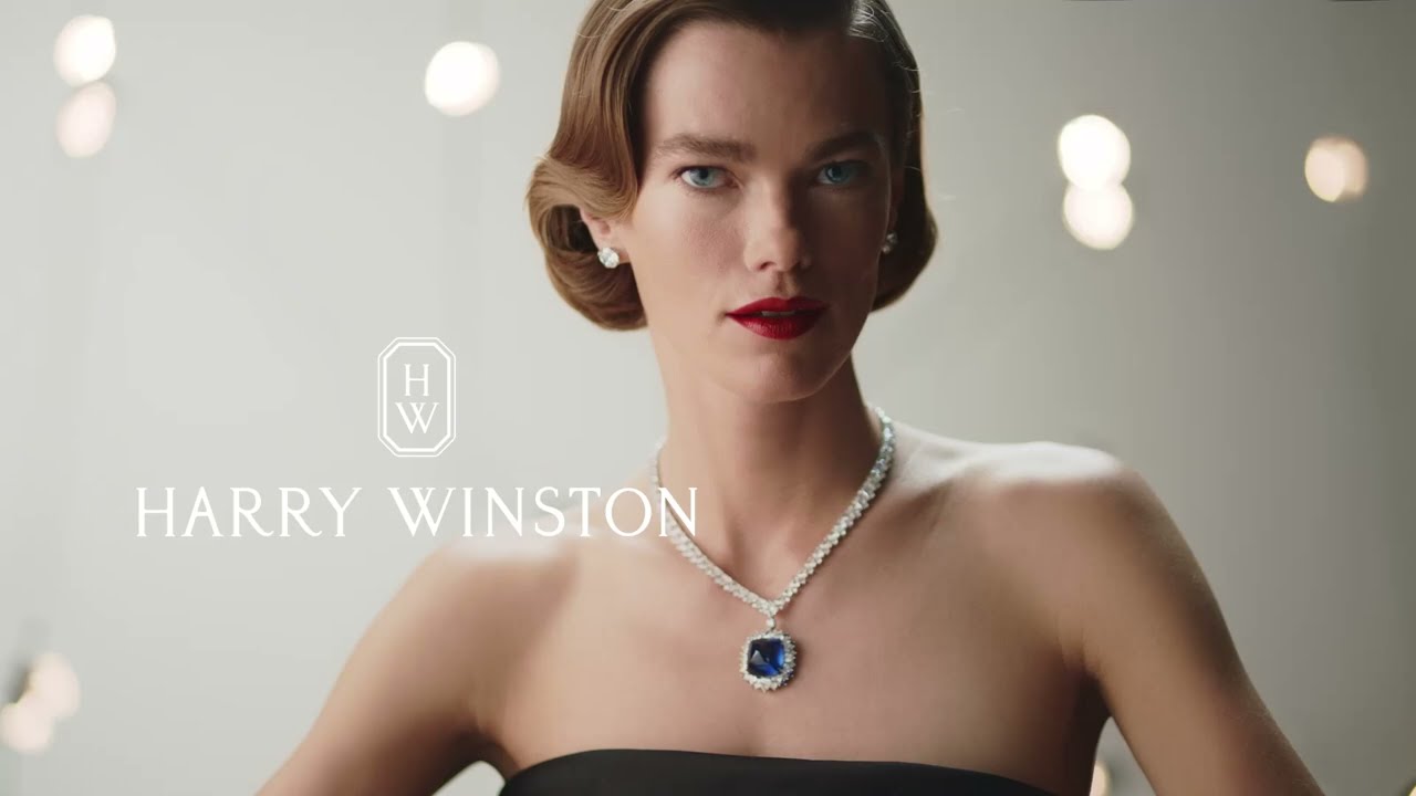 Cabochon Sapphire Necklace from the Talk to Me, Harry Winston Collection