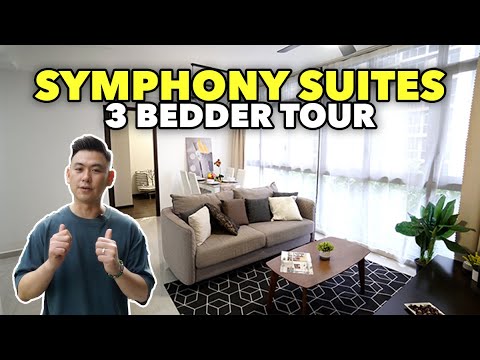 Home Tour: 893 sqft 3 Bedroom Premium at Symphony Suites Condo Yishun! | LoukProp Homes
