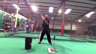 Big League Prep QB Hitting Drill- Top Hand