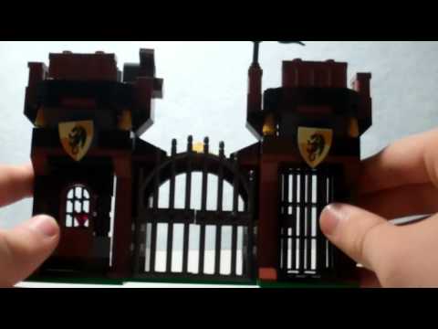 YouTube thumbnail: LEGO 7187 review: Kingdoms Escape from Dragon's Prison