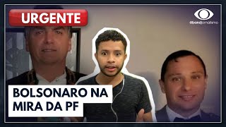 PF faz buscas na casa de Bolsonaro e prende coronel Mauro Cid | BAND EM ALTA