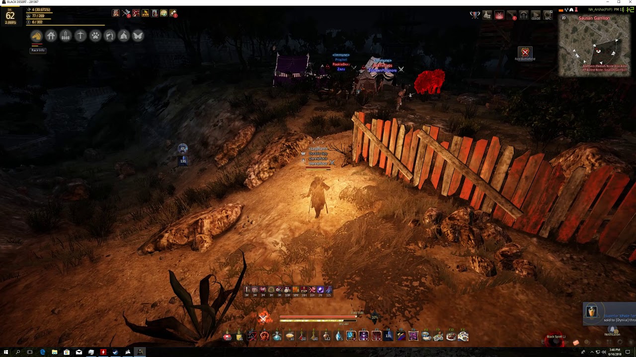 Black Desert Online - Open World PVP Arsha Channel - Ninja PVP