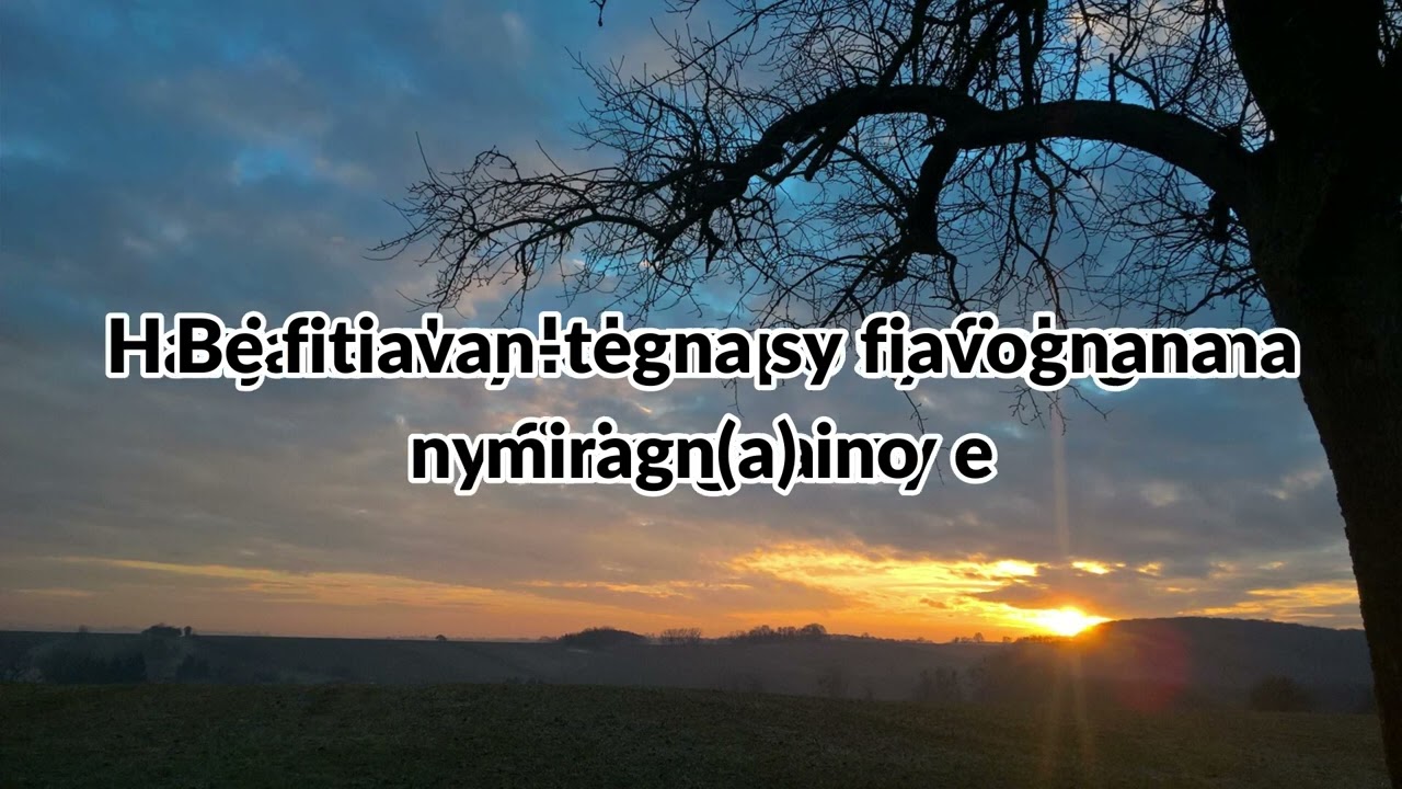 Bôrobôroko fiainagna_Mitalaho amin-tagnan-droe_Hira Katolika Malagasy