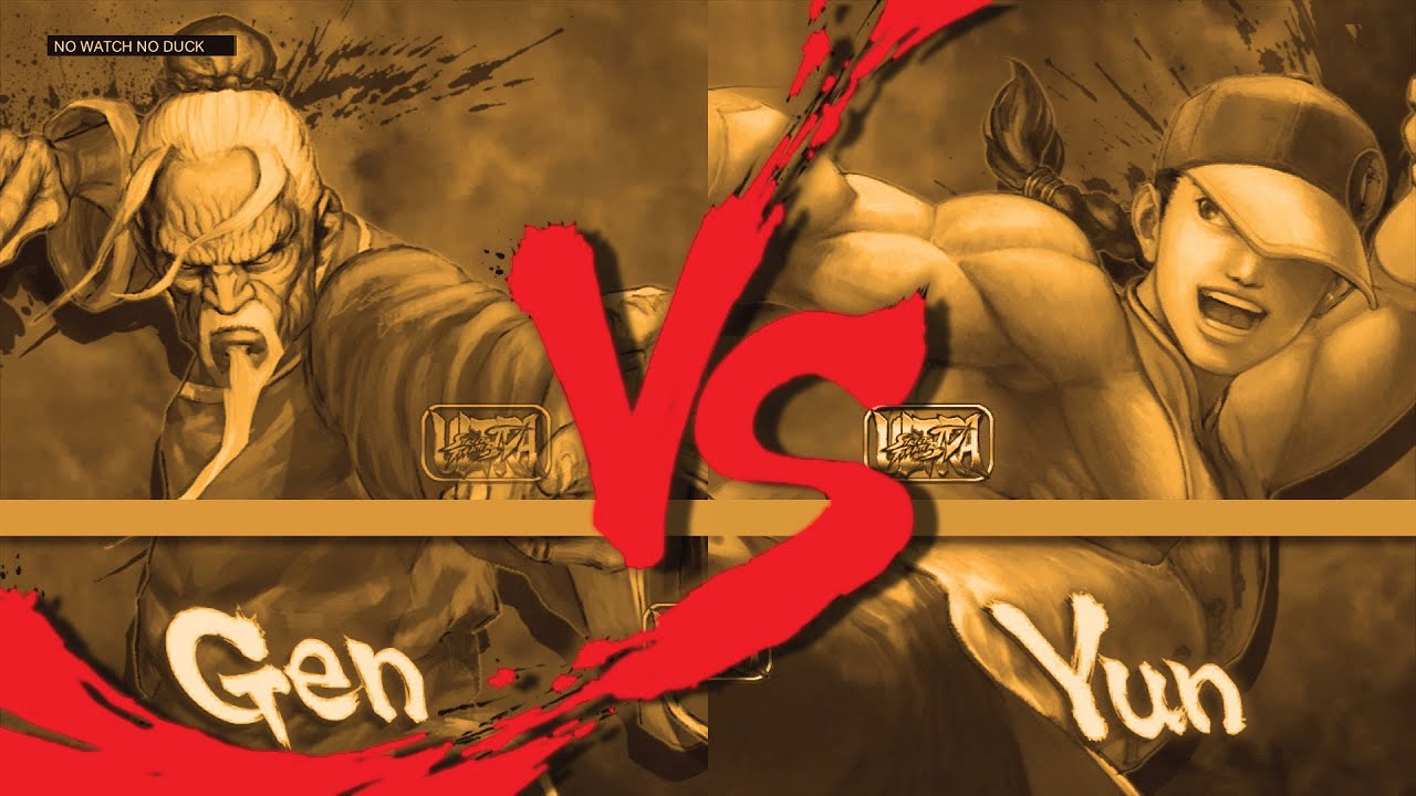 unsun9369 (Gen) vs JokingCrab1968 (Yun) USF4 ranked match