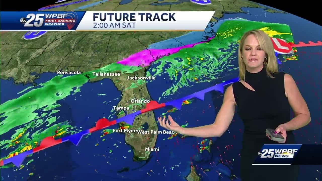 Strong, isolated thunderstorms possible in South Florida Friday