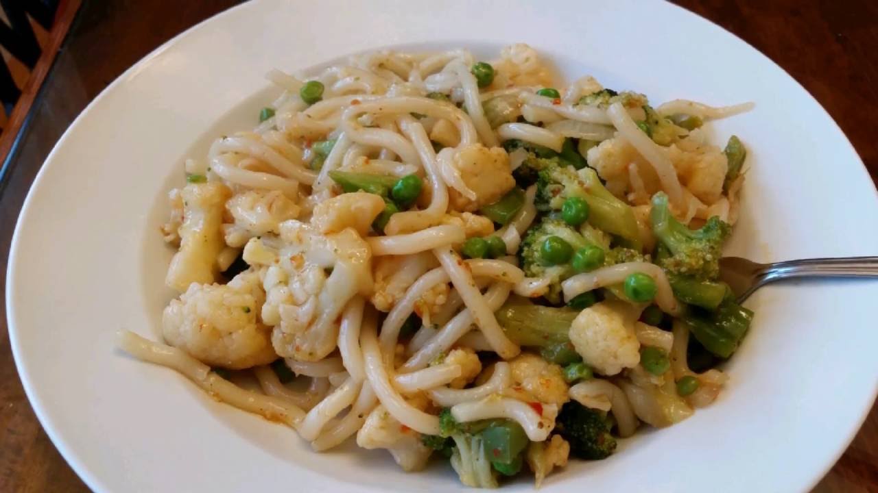 Thai Stir Fry Udon Noodles Starch Solution YouTube