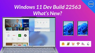 Windows 11 Developer Build 22563 | Tablet Optimized Taskbar, Dynamic Widget Contents and More.