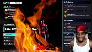 OGS ICKY BUILD Sniping High Flyer NBA 2K26 Creation | LOCKDOWN, HOF, MAX BADGES