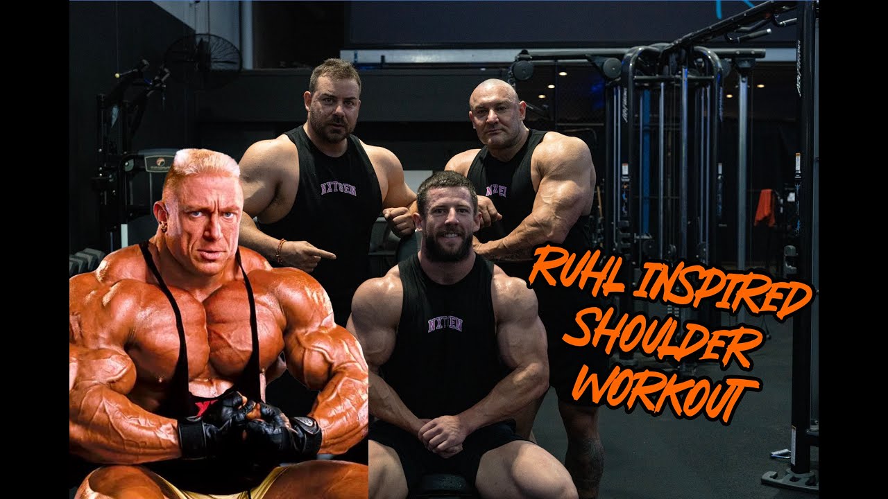 MARKUS RUHL INSPIRED SHOULDER WORKOUT #shoulderworkout #bodybuilding # ...