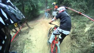 MTB Downhill Sestriere Assoluti Prova tracciato Giro 1