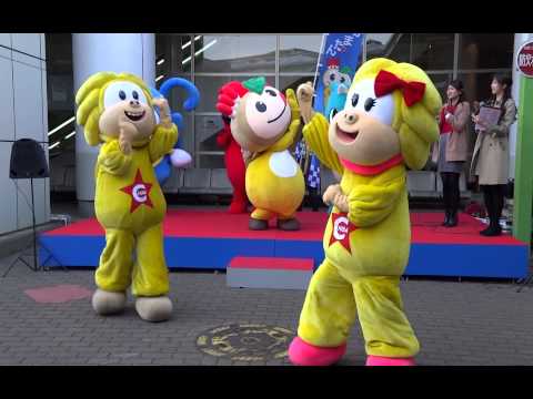 ゆるキャラ達の恋するフォーチュンクッキーダンス
