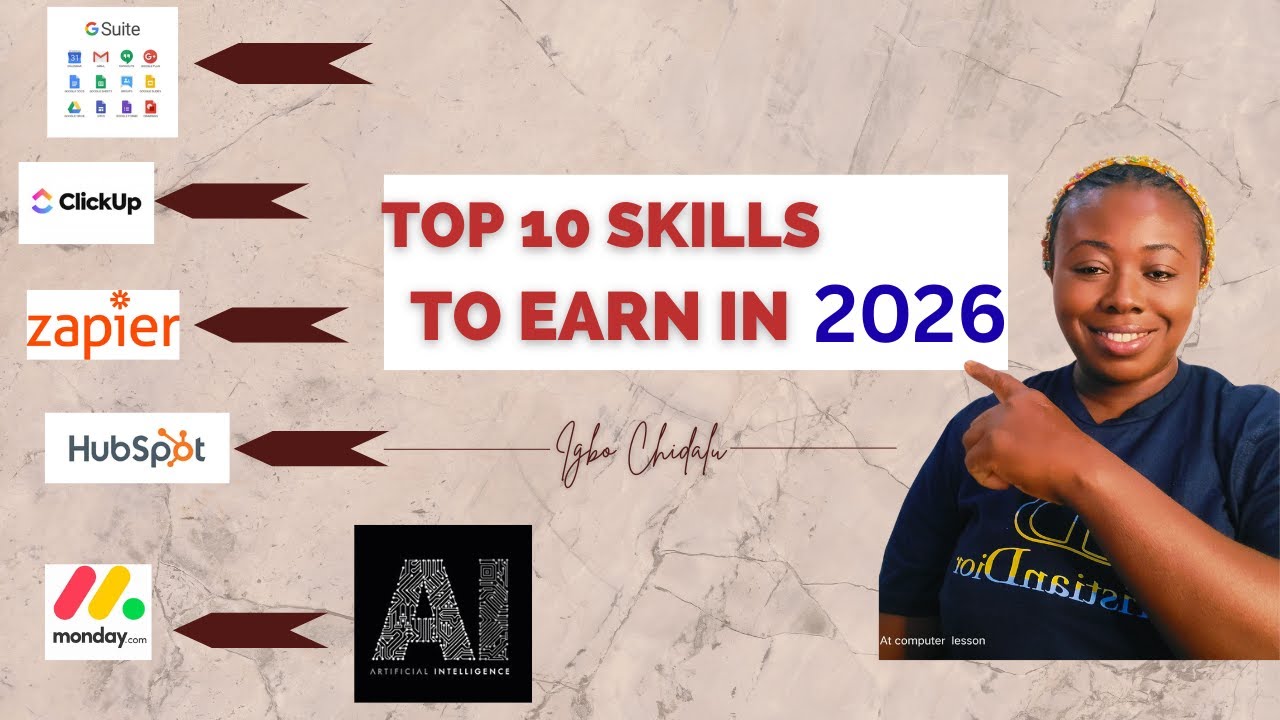 Top 10 Skills to Learn in 2026 / Earn Money Online with These Future ...