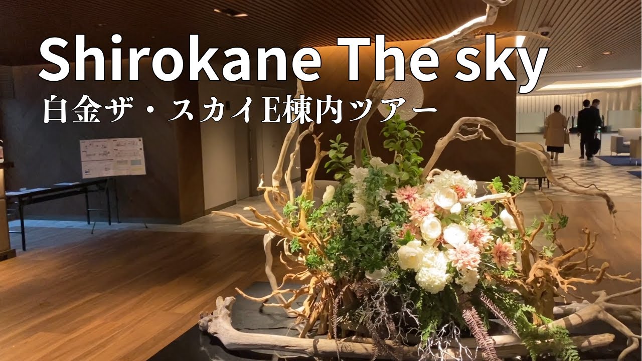 『白金ザスカイ』SHIROKANE THE SKY。内覧の頃からの動画を纏めてみたら棟内施設案内が完成！