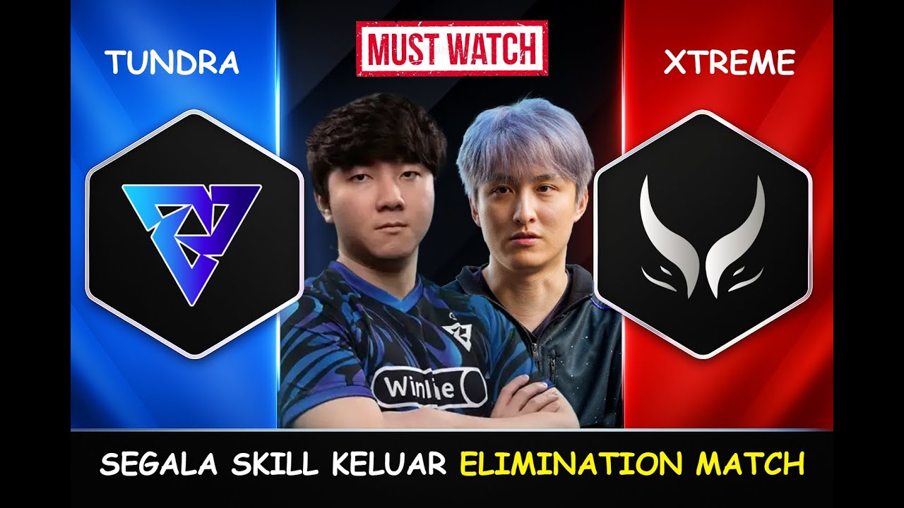 GELO ALL SKILL KELUAR DAH ELIMINATION MATCH - TUNDRA VS XTREME GAMING DLS 27 DOTA 2