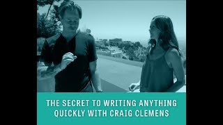 Famous How to Write Anything Faster: Writing Tips from Master Copywriter Craig Clemens Profile