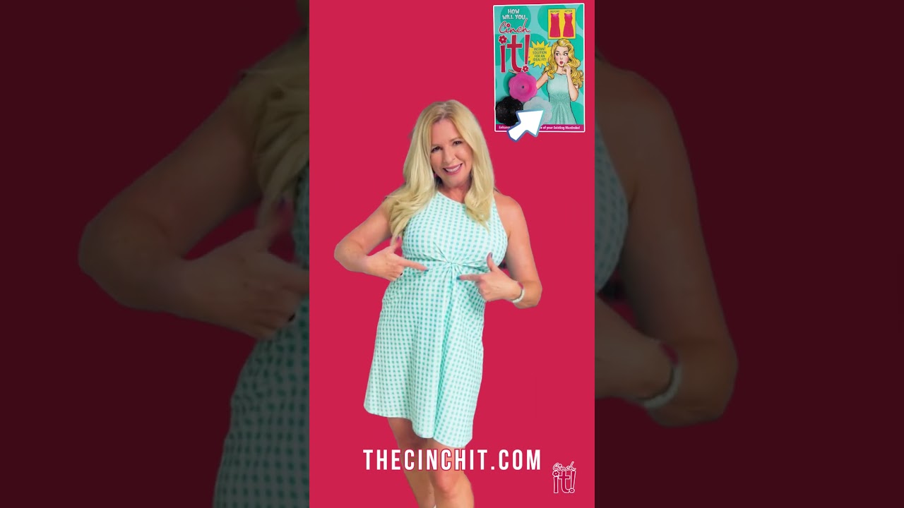 NEW The Cinch it! Three Pack Clothing Clips to Alter Fit & Style of Dr –  StylifyX with Cinch It