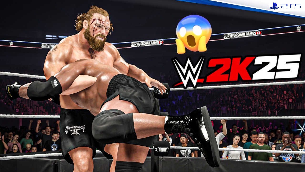 WWE 2K25 - Brock Lesnar VS Goldberg | WWE 2K25 - PS5