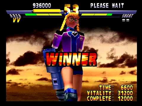 Street Fighter EX 2 Plus (PlayStation) Arcade as Area - YouTube