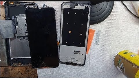 How to change replace Vivo Y20G  y20 y12s Broken display panel unit damaged Lcd screen