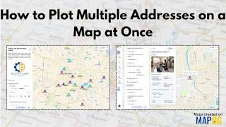Build a Service Center Locator with CSV Geocoding | Interactive Store Locator in MAPOG #MAPOG #GIS