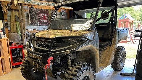 Kemimoto brush guard installation | Polaris Ranger 1000