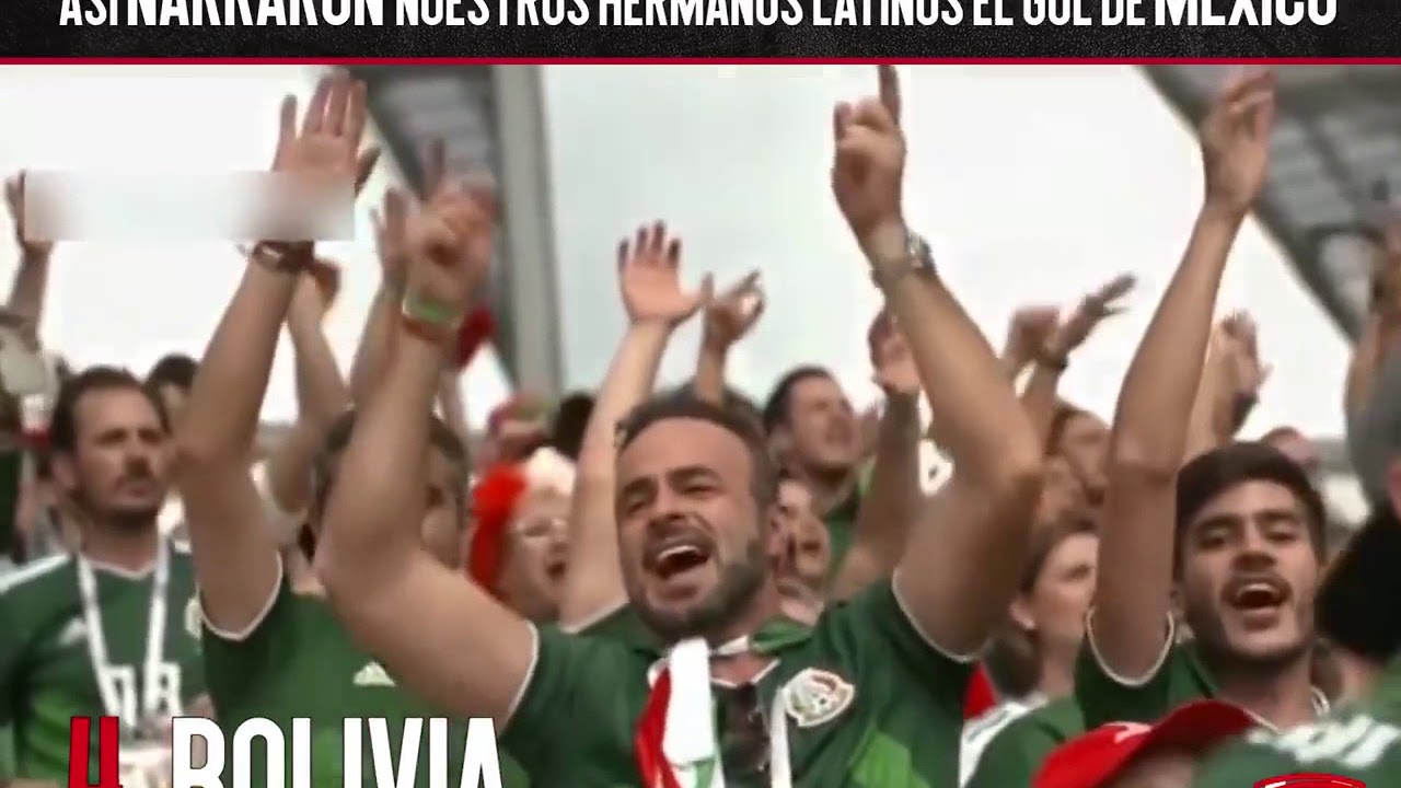 Así NARRARON nuestros hermanos latinos el GOL de 