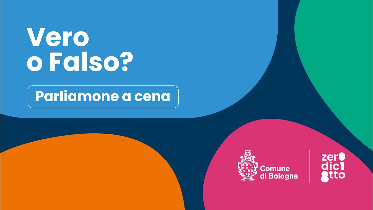 Vero o falso? - Parliamone a cena, il video podcast di Strade Digitali