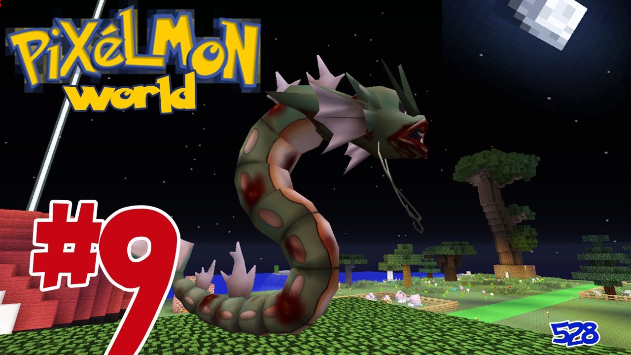 Pixelmon-world #9 - เกียราดอสซอมบี้ !! (528) - YouTube