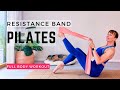 Resistance Band Pilates | 40 min Intermediate Pilates | Reformer Pilates on the Mat