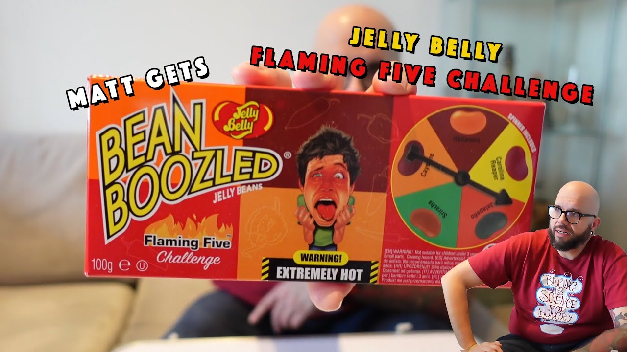 Matt gets Beanboozled! Jelly Belly Spicy Jelly Beans 