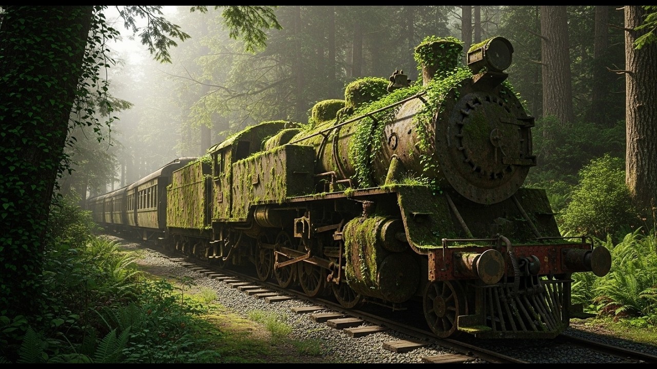 Abandoned for Decades | Forest Train Resurrection