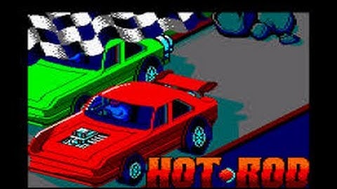 Hot-Rod Review for the Amstrad CPC by John Gage