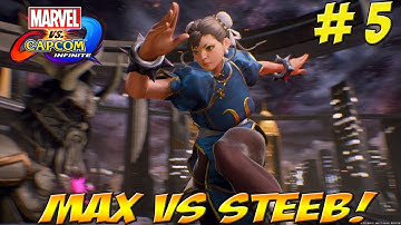 Max vs. Steeb! Marvel vs Capcom: Infinite! Part 5 - YoVideogames