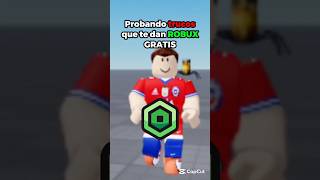 Probando TRUCOS que te DAN ROBUX GRATIS🤑🔥 ¿Funcionan? #shorts #roblox #viral #viralshorts