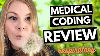 cpc chapter review - respiratory - medical coding course review and practice questions