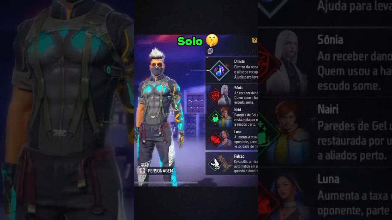 MY 5 BEST CS OR BR RANK CHARACTER PRESET | GARENA FREE FIRE 