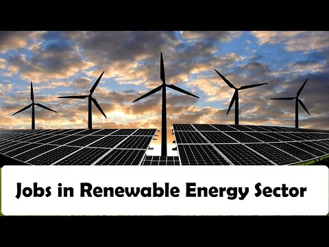 How to get a job in Renewable Energy sector