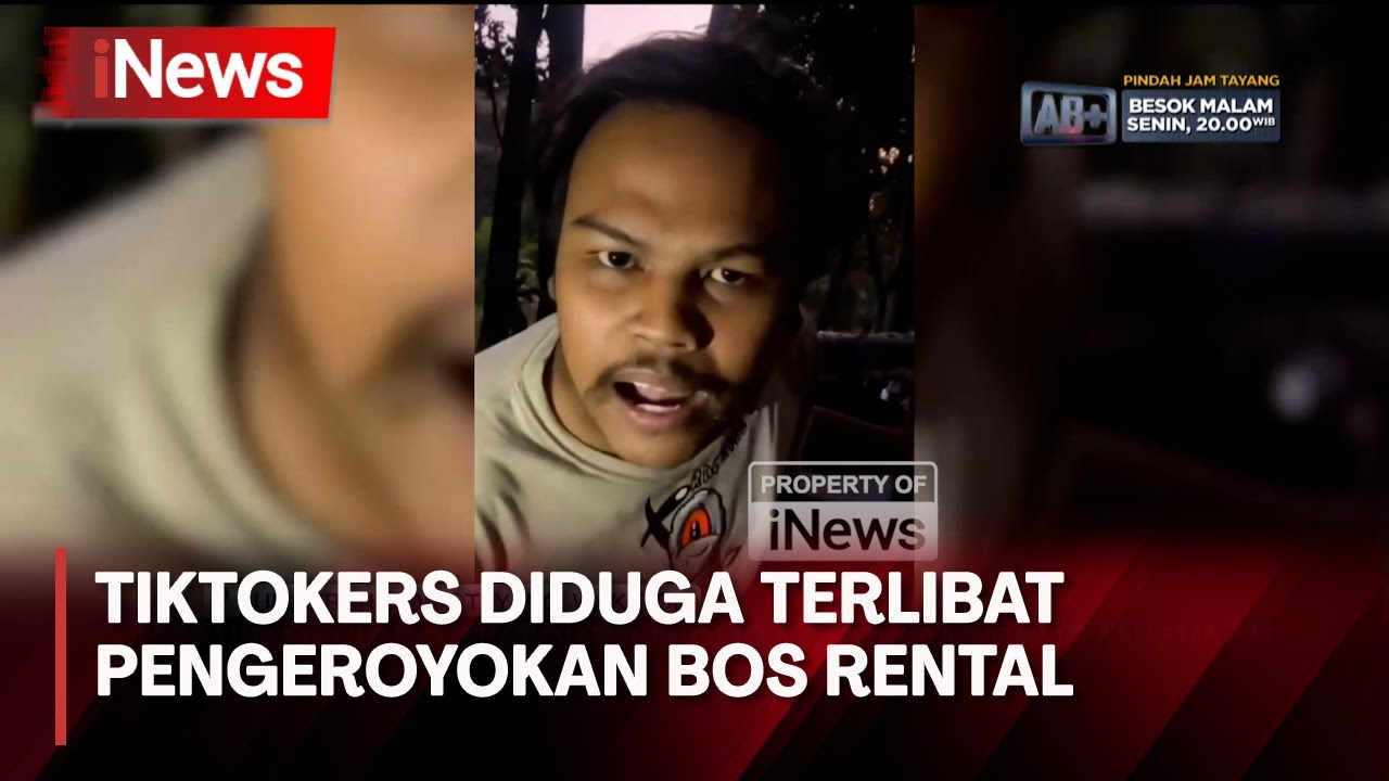 Polisi Usut Kasus Pengeroyokan Bos Rental di Pati, Tiktokers Diduga Terlibat - iNews Malam 09/06