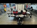 6x10 Pressure Washing Trailer Setup With Two Pressure Washers!
