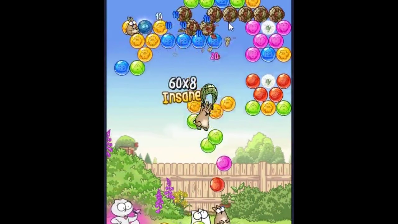 Simon's Cat Pop Time Level 593 - NO BOOSTERS 😺 | SKILLGAMING ✔️